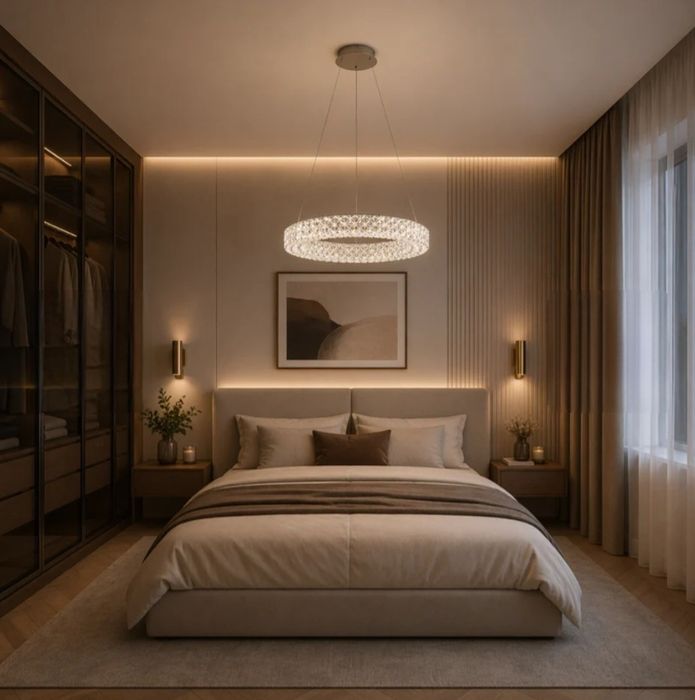 Lustră Mobexpert LED, 24W, 4000K, 2134 Im