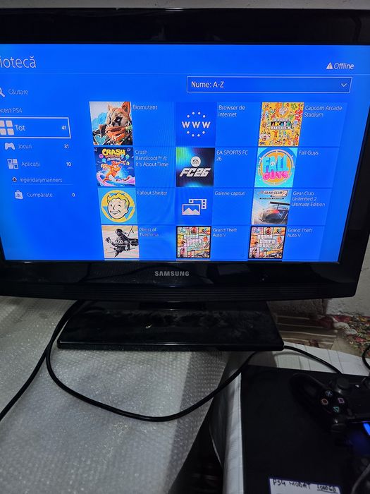 Ps4 slim modat 1 Tera