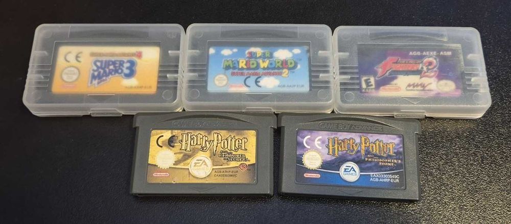 Jocuri Nintendo Gamboy Advance (GBA) - Mario, Harry Potter