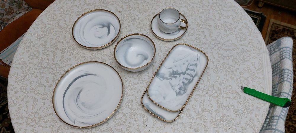 Чайный сервиз, новый, чайно столовый