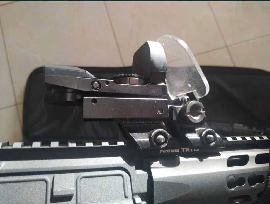 Replica AirSoft AEG Trident Mk2 SPR/PDW Bundle Neagra Krytac
