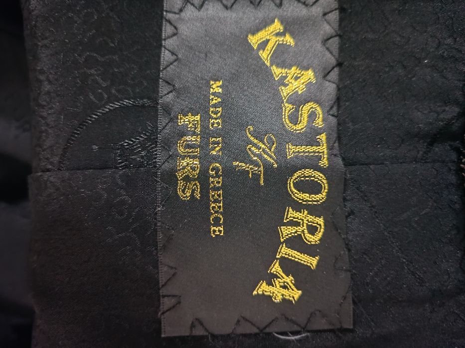 Шуба мутон с норкой