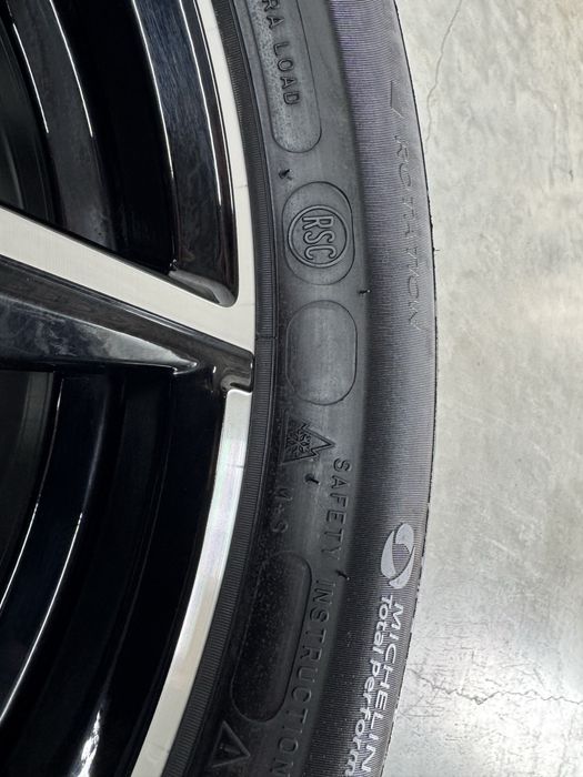 Jante Bmw X3 X4 R19 G01 G02 Originale 887M Iarna Michelin Stelute Runflat 2023