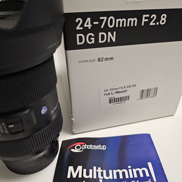 Sigma Art 24-70mm L-Mount F2.8 DG DN Lumix