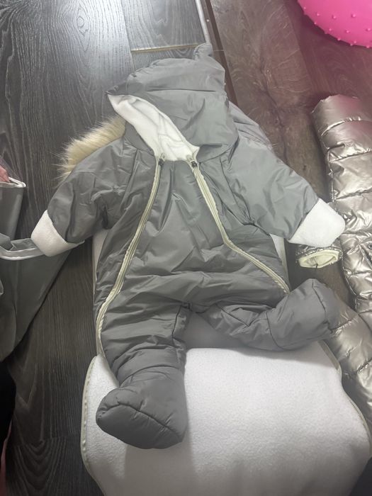 Комплект конверт с кобинезоном.