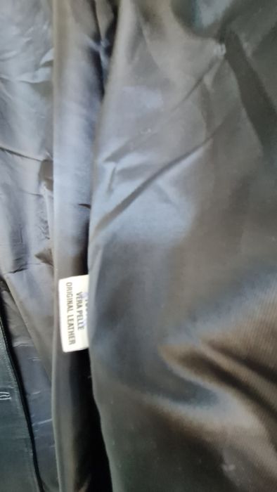 Haina lunga/ pardesiu piele naturala ovine, marime S