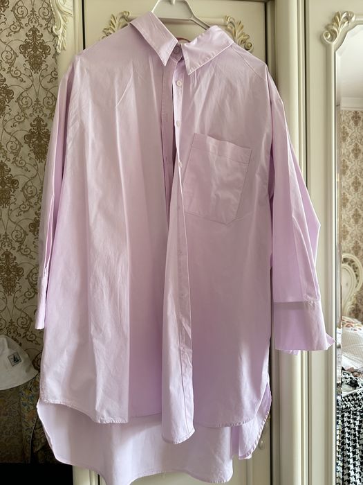 женская рубашка длина очень хорошая хб ткань размер 50 на турецком нов