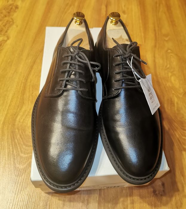 Pantofi Geox Cannaregio,noi,piele,calapod lat, tehn. Respira, mar. 44