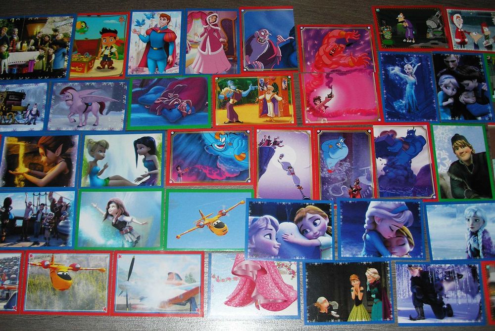 Panini Family Disney - Lot 60 stickere diferite