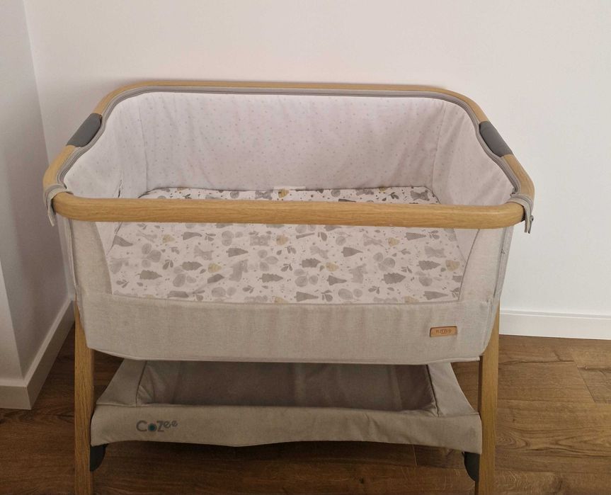 Кошара Tutti Bambini Co Sleeper Cozee Oak Silver