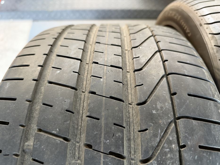 4бр. Летни Спорт-Пакет Гуми С Борд *N0* 285/40ZR/21 и 315/35ZR/21 -PIRELLI- DOT:0423+1923- 6.8мм+6.7мм.