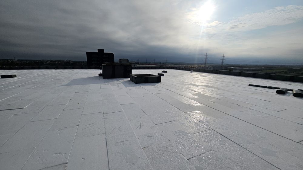 Hidroizolatie acoperis  blocuri , case , hale