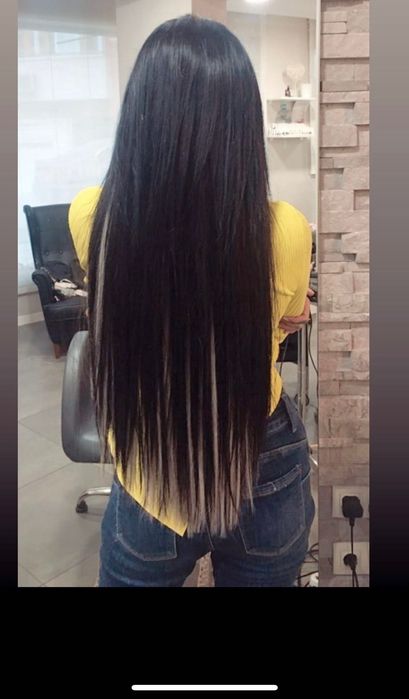 Екстеншъни-кератинови кичури