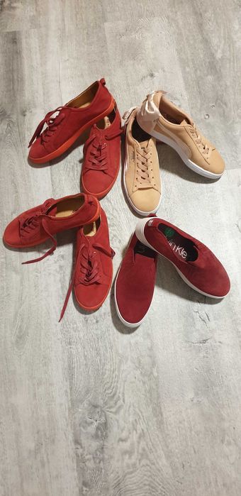 Teniși piele diverse culori