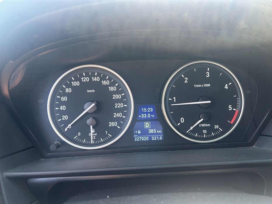 BMW 520d facelift joystick