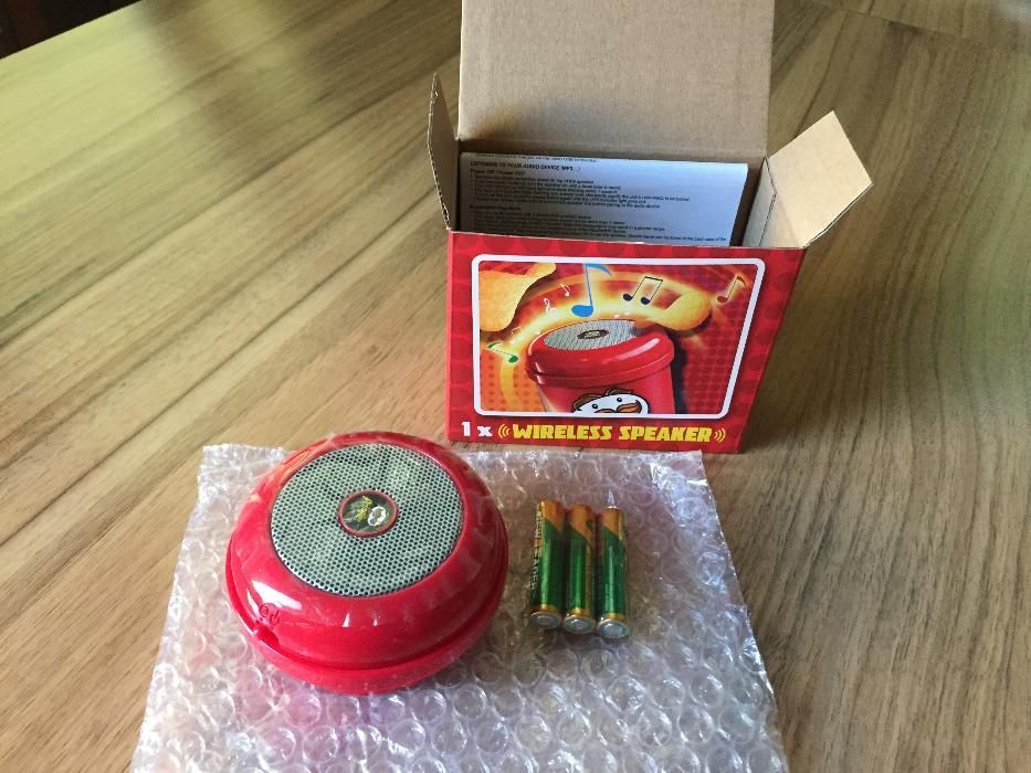 Pringles Wireless Bluetooth Speaker Прингълс Безжична Тонколонка