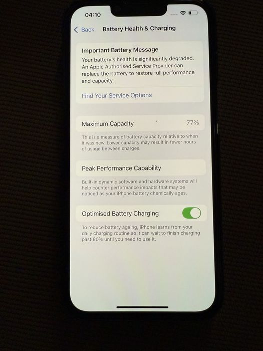 iPhone 13 pro 128 Alpine Green