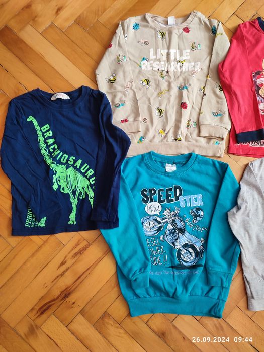 Детски блузки, дължина: от 43 - 45 см.