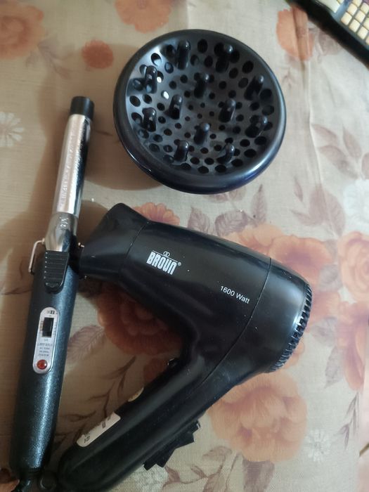 Продам плойка(новая)фен(б/у)