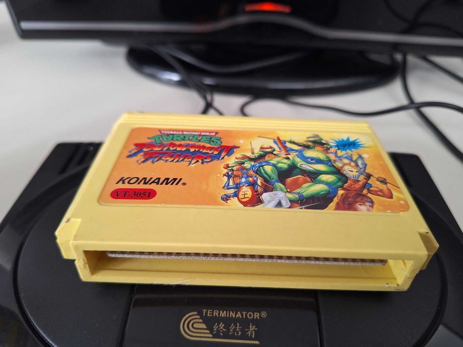 Turtles Tournament Fighters, caseta discheta clasica cu joc consola TV
