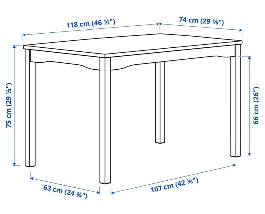 Masă din lemn de  pin