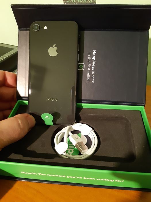 IPhone 8 64gb Ca nou baterie 100%, garanție 2 ani