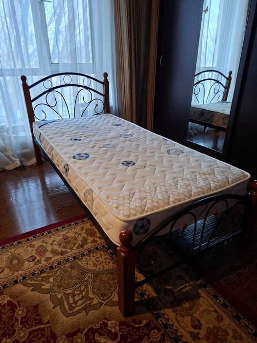 Кровать железная лофт