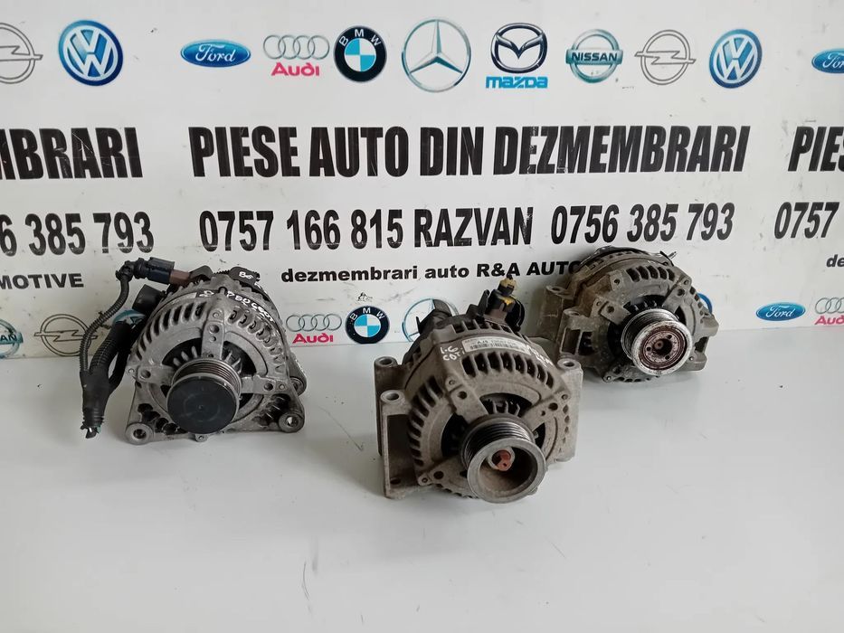 Alternator 2.0 HDi Peugeot 407 607 Citroen C4 C5 Picasso Cod 9654752880 Arad Romania