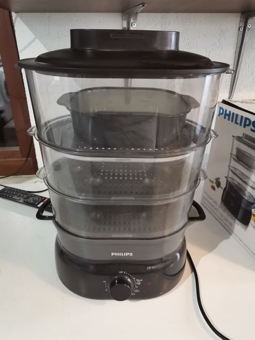 Aparat de gătit cu aburi (ideal diversificare bebe) Philips 9 litri