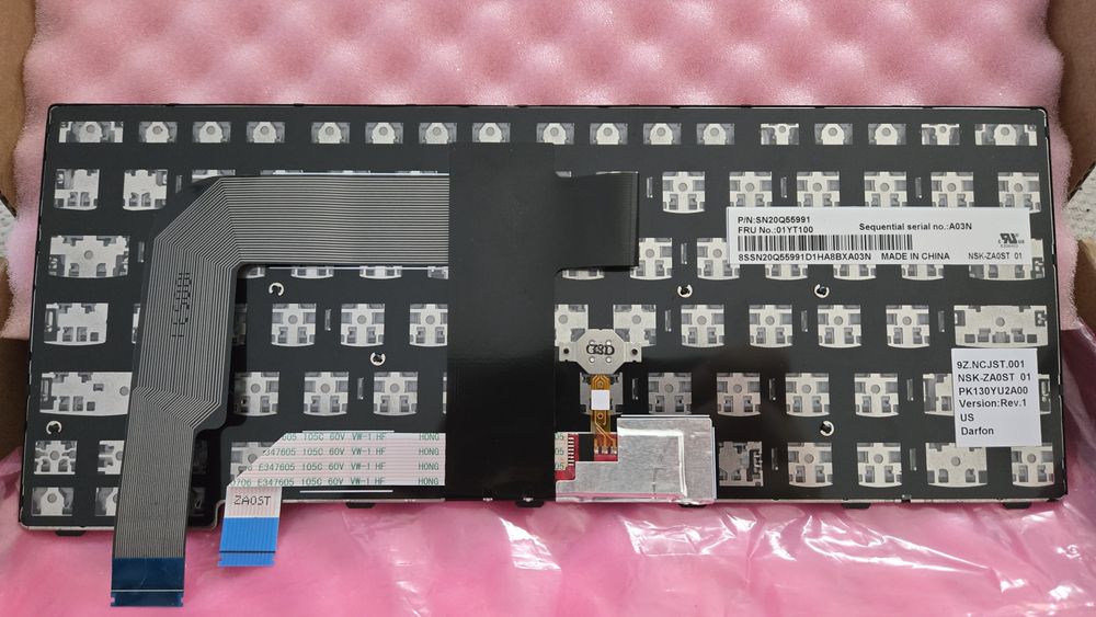 Tastatura Thinkpad P/N SN20Q55991  LED