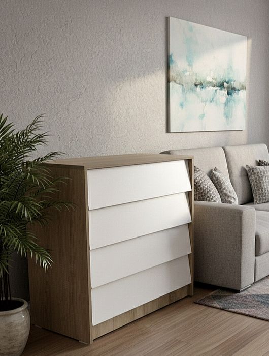 Комод с четырьмя ящиками