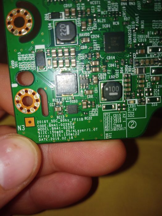 Vând placă main board Samsung UE32k5502akxxh