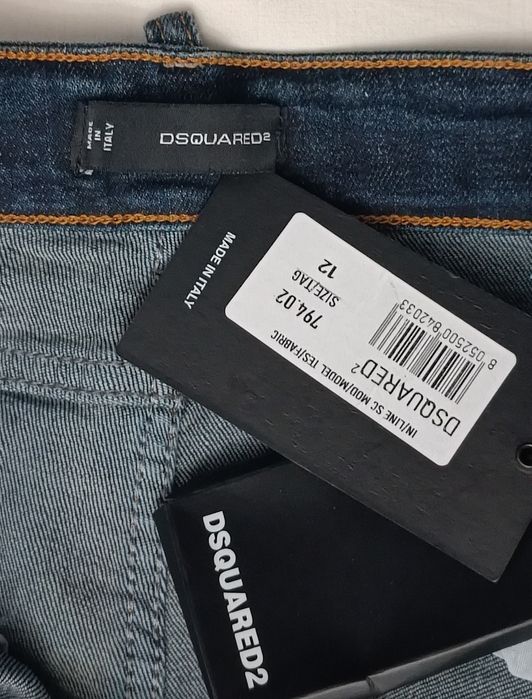 Dsquared2 оригинални дънки ръст 137-147см 10-12 години