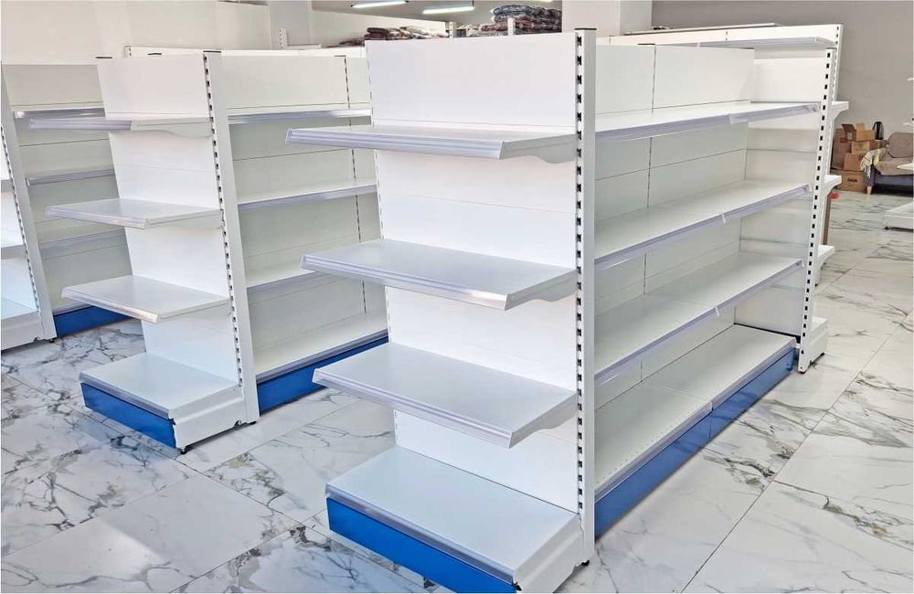 Prefabrik tokchalar. Торговые стеллажи из металла