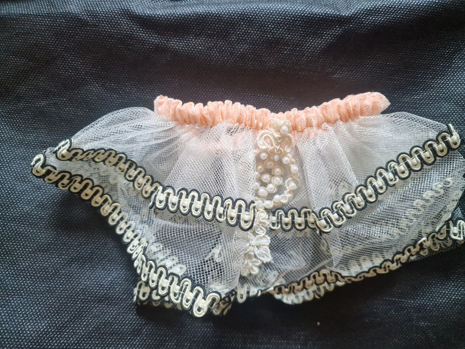 Tutu balet roze-alb/somon