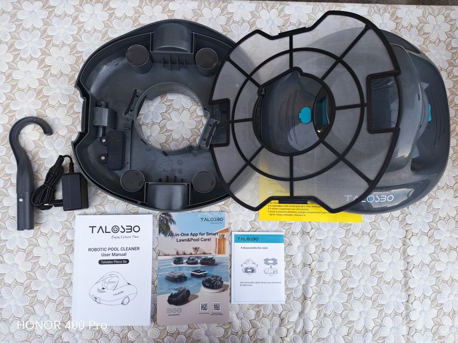 Робот за почистване на басейн Talosbo Pleco SE - безжичен