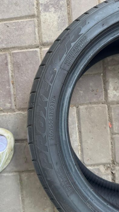 Toyo proxes 205×50×17