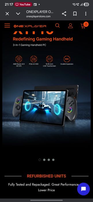 Onexplayer x1 игровой ноутбук