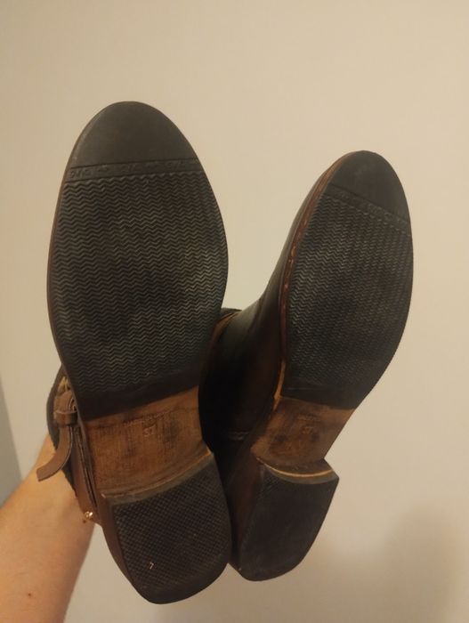 Botine femei, piele naturală
