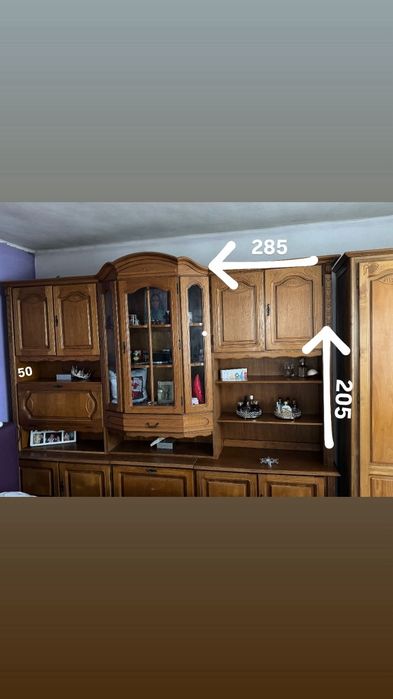 Mobilă lemn masiv de stejar