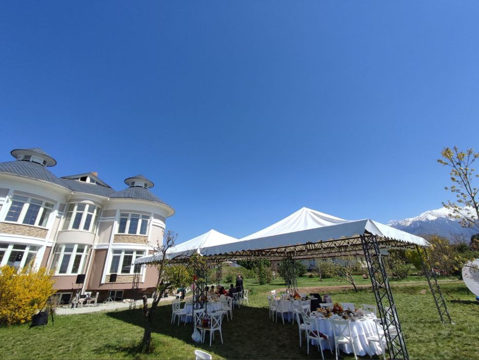 Сдаем в аренду шатры столы стулья посуда