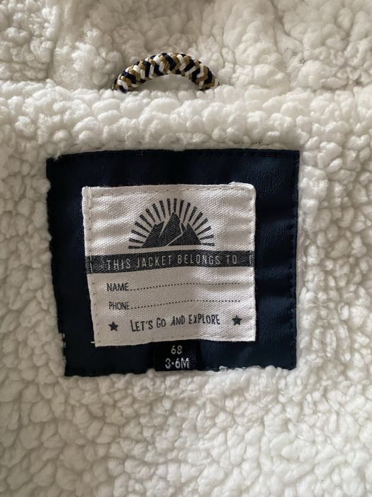 Зимко яке C&A, за 3-6м бебе