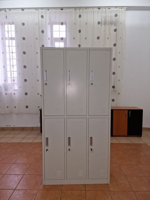 Vestiar metalic 6 usi