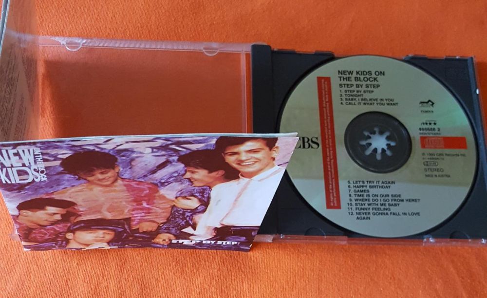 CD New Kids on the Block-Step by Step