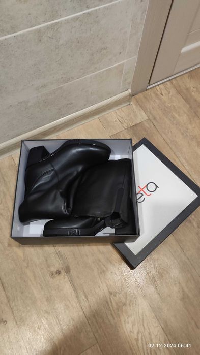 Сапоги новые зимние натуральные