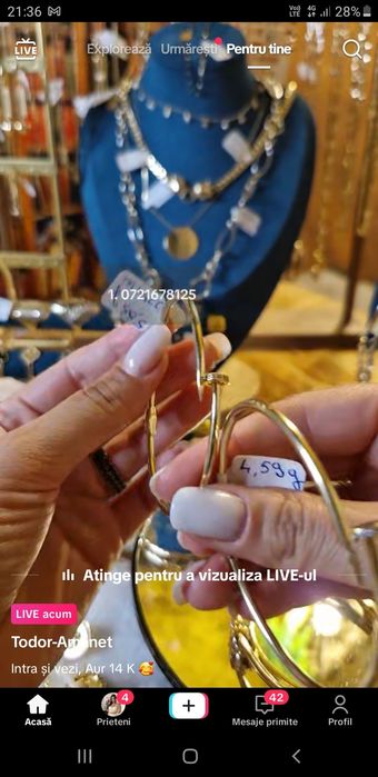 Vând aur, orice model pe comanda