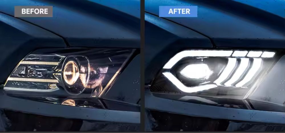 Комплект тунинг фарове Ford Mustang 2010-2014
