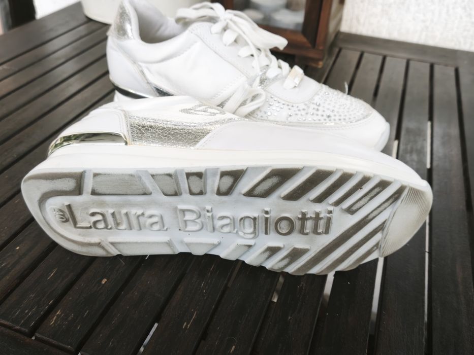 Laura Biagiotti, обувки текстил и кожа, номер 40