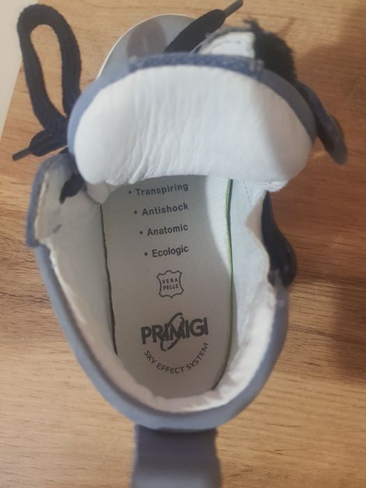 Детски боти от естествена кожа номер 24