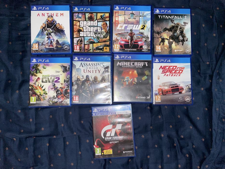 jocuri ps4, 80 de lei fiecare